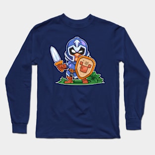 Blue Knight Long Sleeve T-Shirt